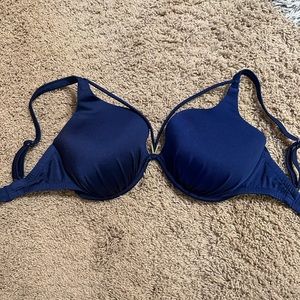 Navy blue Venus bikini top size 32-34DDD
